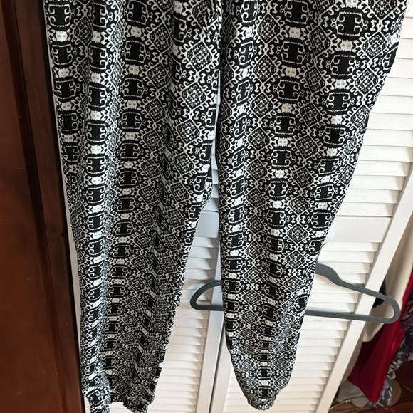 Print pants high waist - Picture 2 of 5